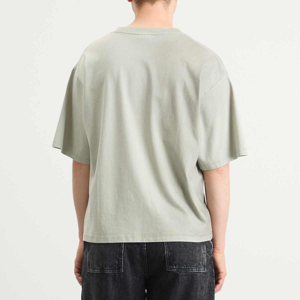 Won Hundred Men's Houston Mountain T-Shirt in Washed Puritan Grey