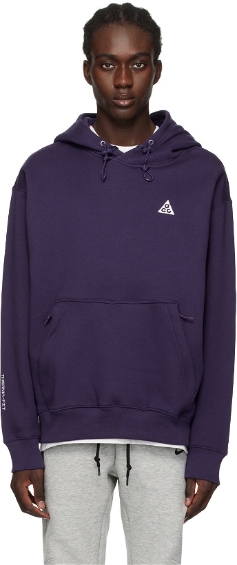 Photo: Nike Purple Pullover Hoodie