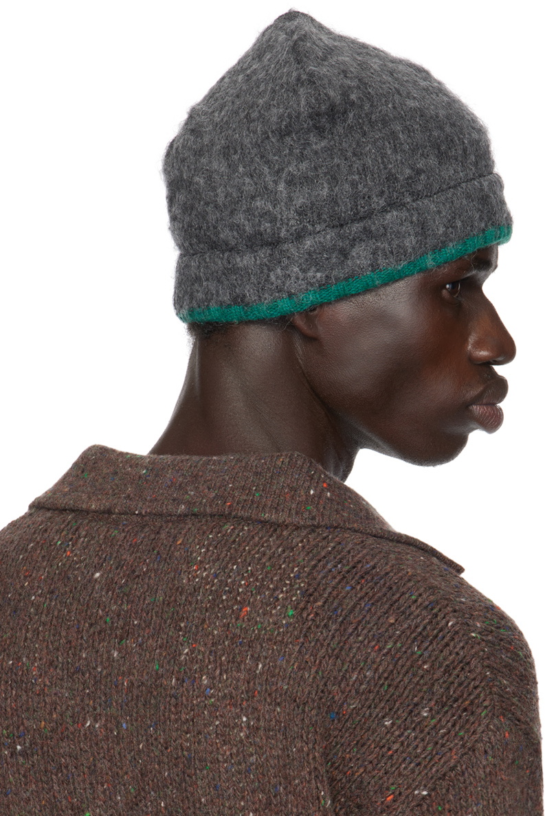 帽子 ERL gradation beanie ERL Men's' Gradient Knit Beanie Hat in Brown | LN-CC®