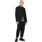 Comme des Garcons Homme Deux Black Oxford Trousers