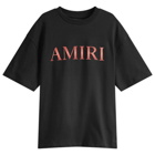 AMIRI Men's Gradient Core Logo T-Shirt in Black/Red