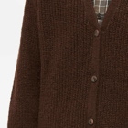 YMC Men's Kurt Knit Cardigan in Brown