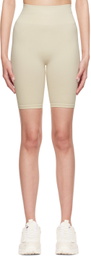 OTTI Off-White Biodegradable Nylon Sport Shorts