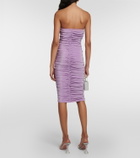 Bananhot Alex ruched midi dress