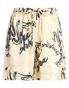 Nanushka Womens Shorts & Bermuda Shorts Cream
