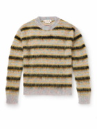 Marni - Striped Mohair-Blend Sweater - Multi