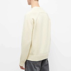 Jil Sander Men's Classic Crew Knit in Natural