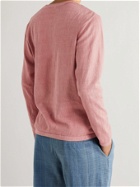 11.11/ELEVEN ELEVEN - Slub Organic Cotton Sweater - Pink - S