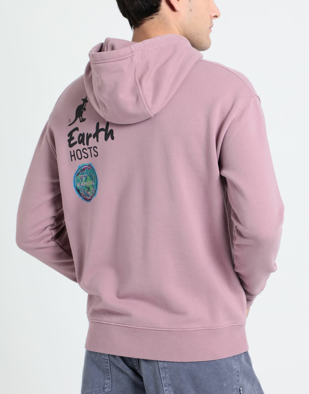 Kangol Mens Sweatshirt Mauve