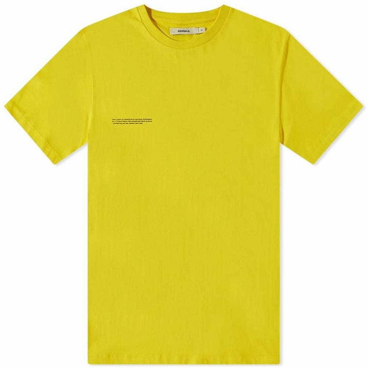 Photo: Pangaia Organic Cotton T-Shirt in Saffron Yellow