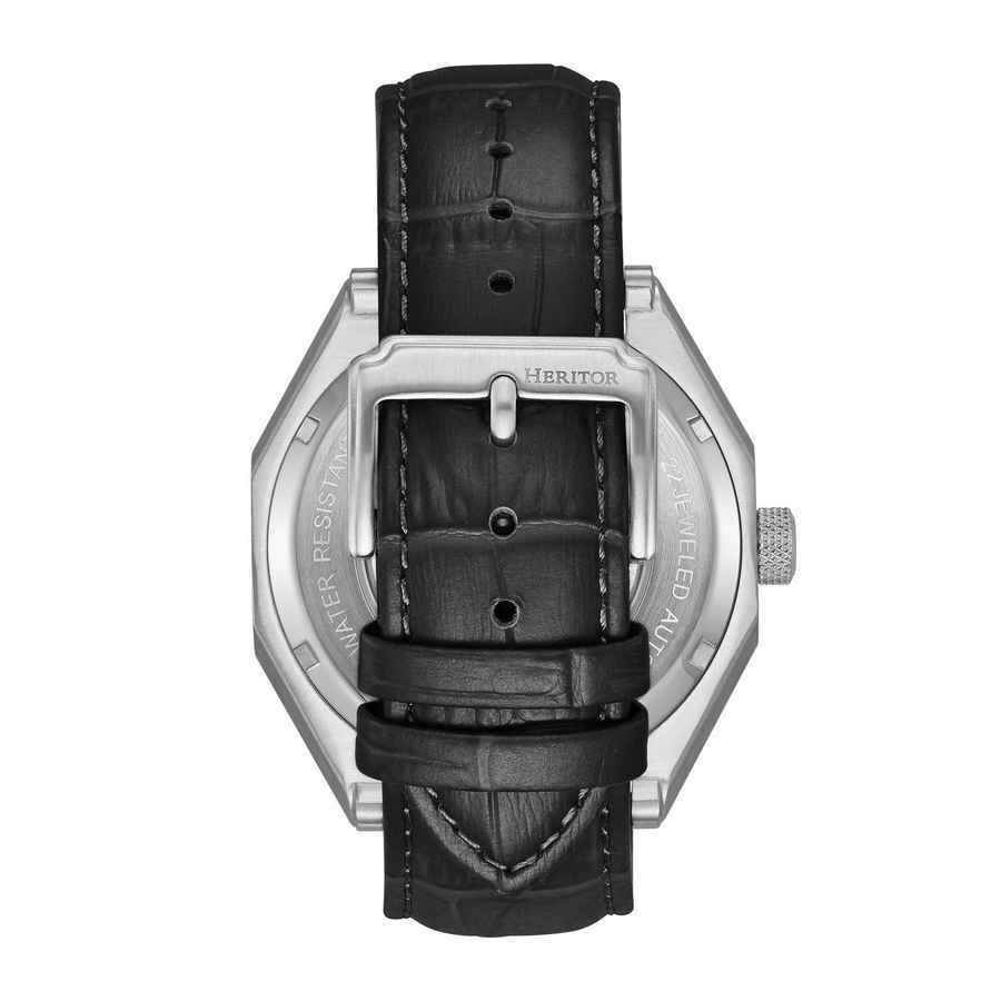 Heritor Antoni Automatic Silver Dial Mens Watch HERHS4302