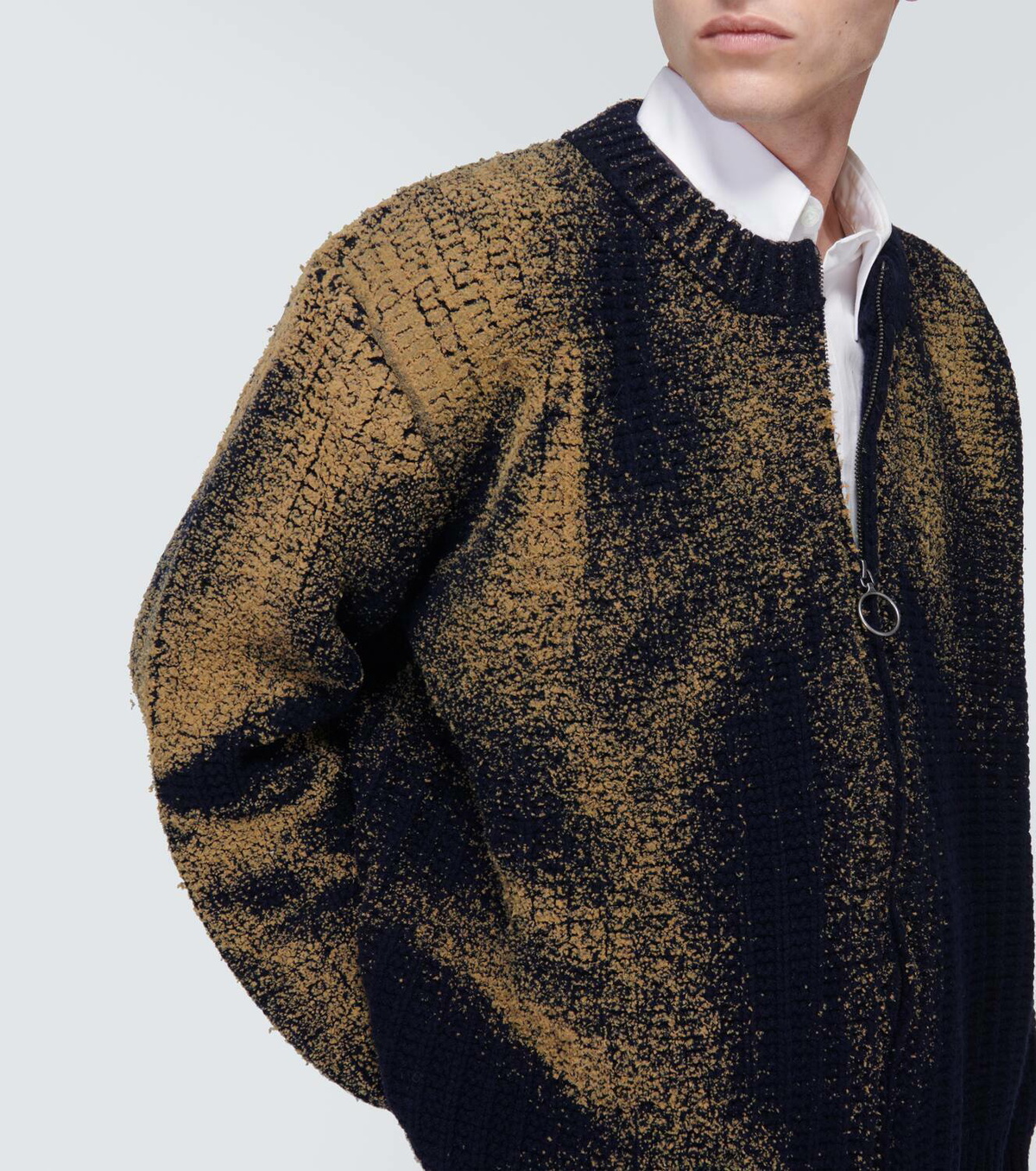 Maison Margiela Sandstorm wool cardigan Maison Margiela