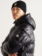 Moncler Grenoble - Logo-Appliquéd Ribbed Virgin Wool Beanie