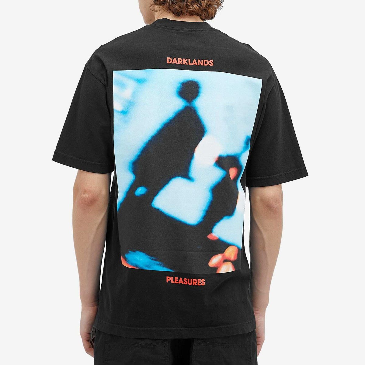 Pleasures Men's Darklands T-Shirt in Black PLEASURES