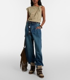 Isabel Marant Lishaga barrel-leg jeans