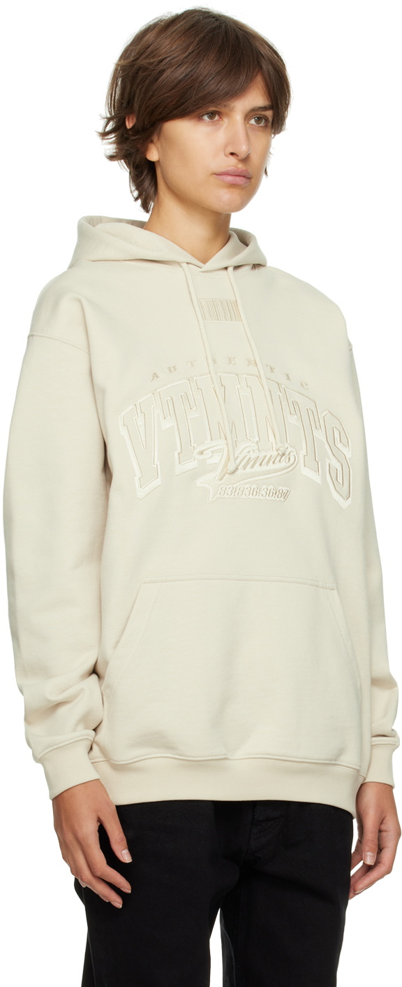 ヴェトモン　VETEMENTS VTMNTS COLLEGE SWEAT VTMNTS Off-White College Hoodie VTMNTS