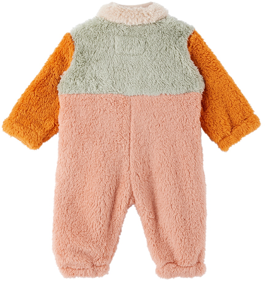 TINYCOTTONS Baby Multicolor Color Block Jumpsuit