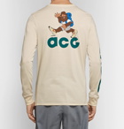Nike - ACG Logo-Print Cotton-Blend Jersey T-Shirt - Men - White
