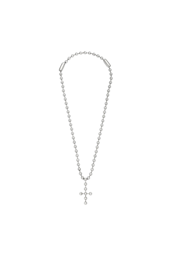 Photo: Diesel Stainless Steel Chain Necklace - Necklaces - Unisex - Silver