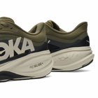 Hoka One One Men's Clifton Pro Sneaker in Antique Olive/River Rock Grey