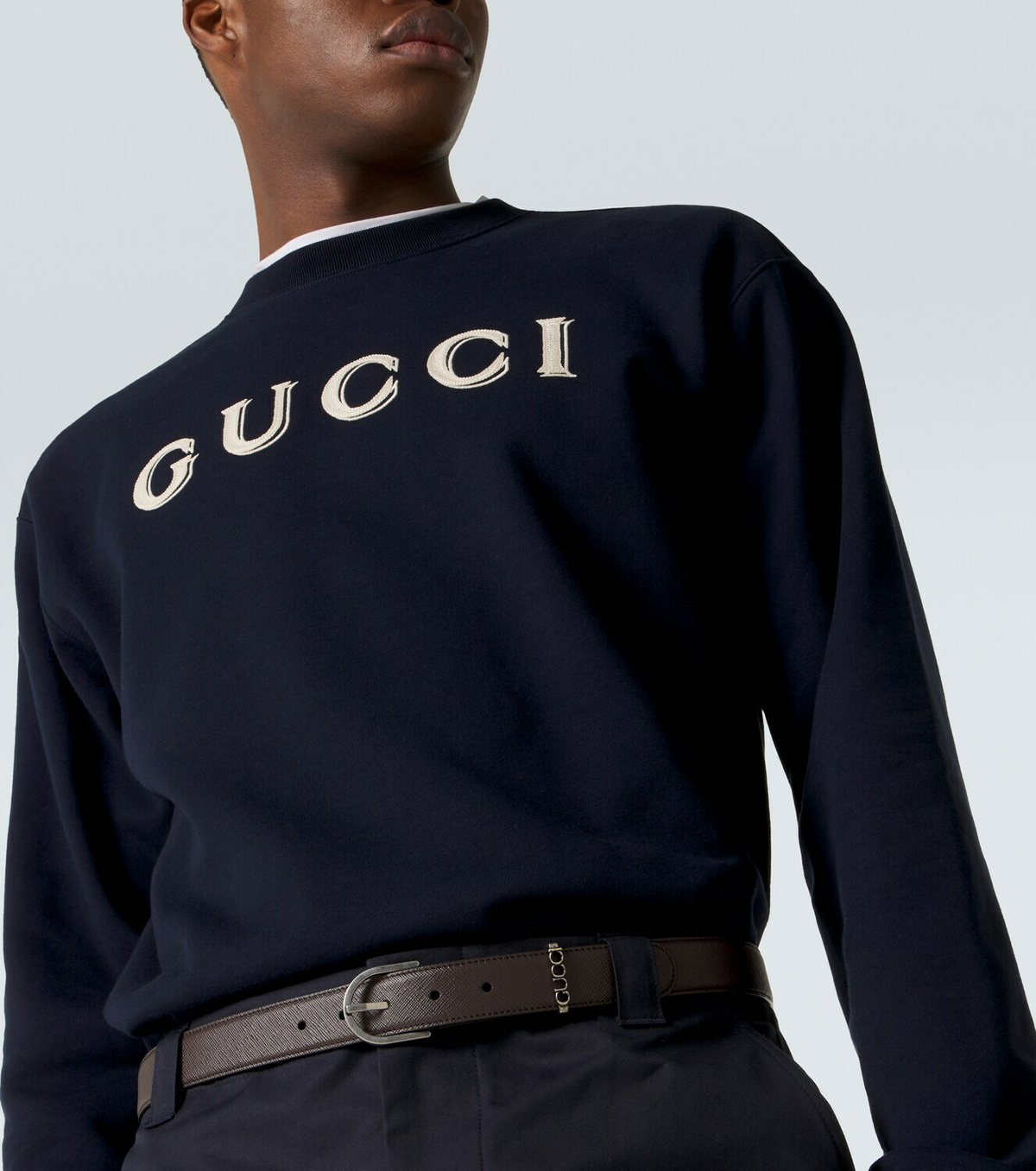 Gucci Logo cotton jersey sweatshirt Gucci