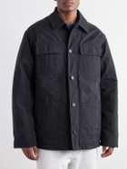 Massimo Alba - Gran Torino Padded Canvas Overshirt - Blue