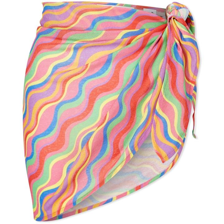 Photo: It's Now Cool Women's Mesh Sarong in Rainbow