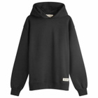 Róhe Men's Oversized Logo Hoodie in Black