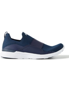 APL Athletic Propulsion Labs - Bliss TechLoom Slip-On Running Sneakers - Blue