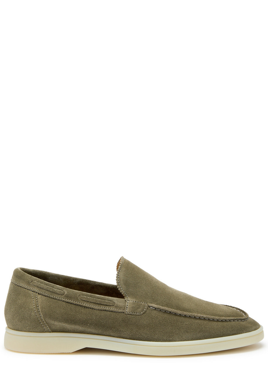 Aurélien Yacht Suede Loafers Green Aurélien