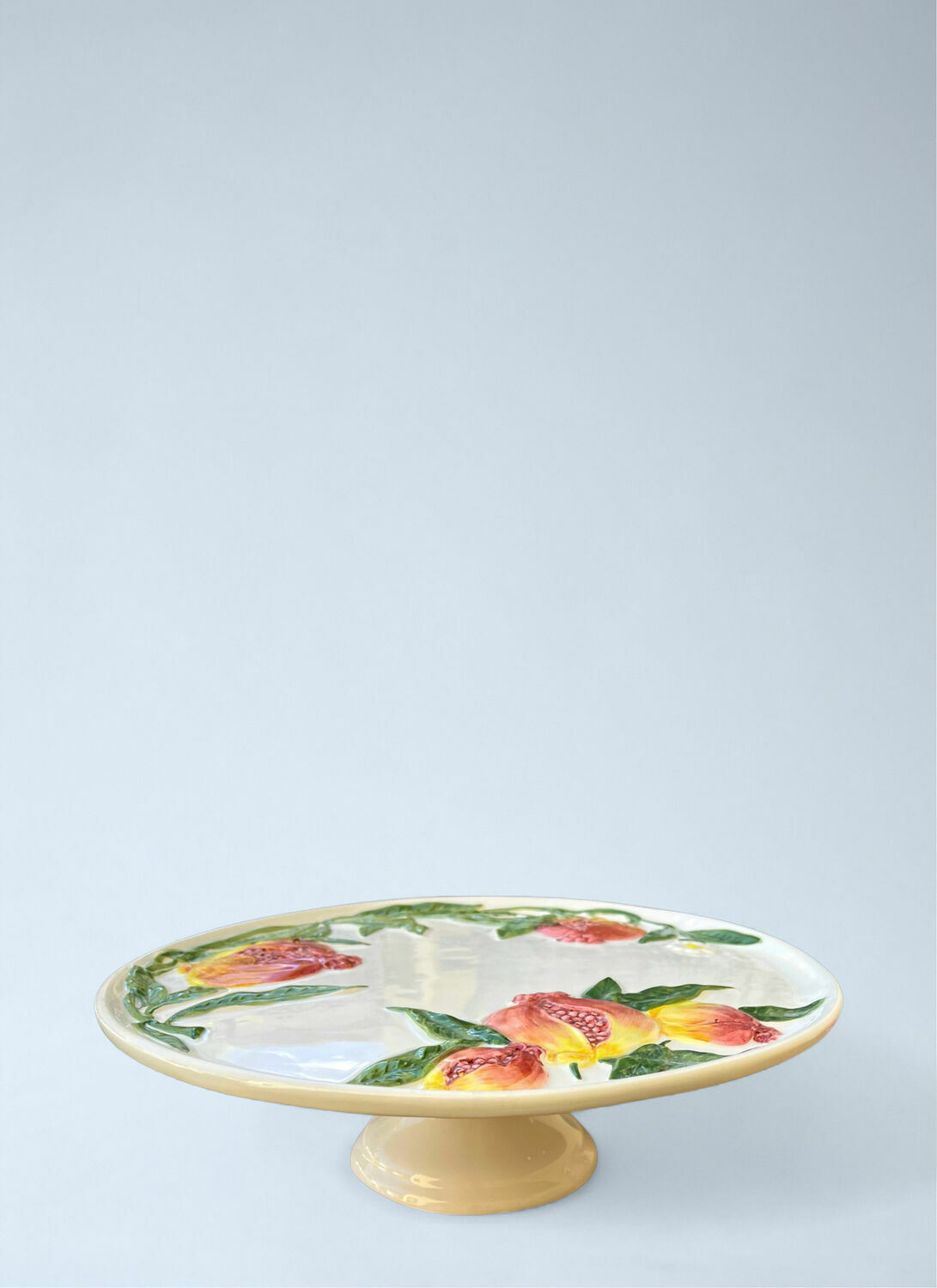 Les-Ottomans Embossed Ceramic Cake Stand