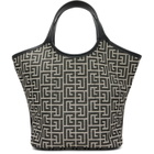 BALMAIN Black Cabas Mini Tote