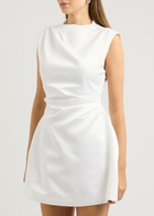 Odd Muse The Ultimate Muse Satin Mini Dress White