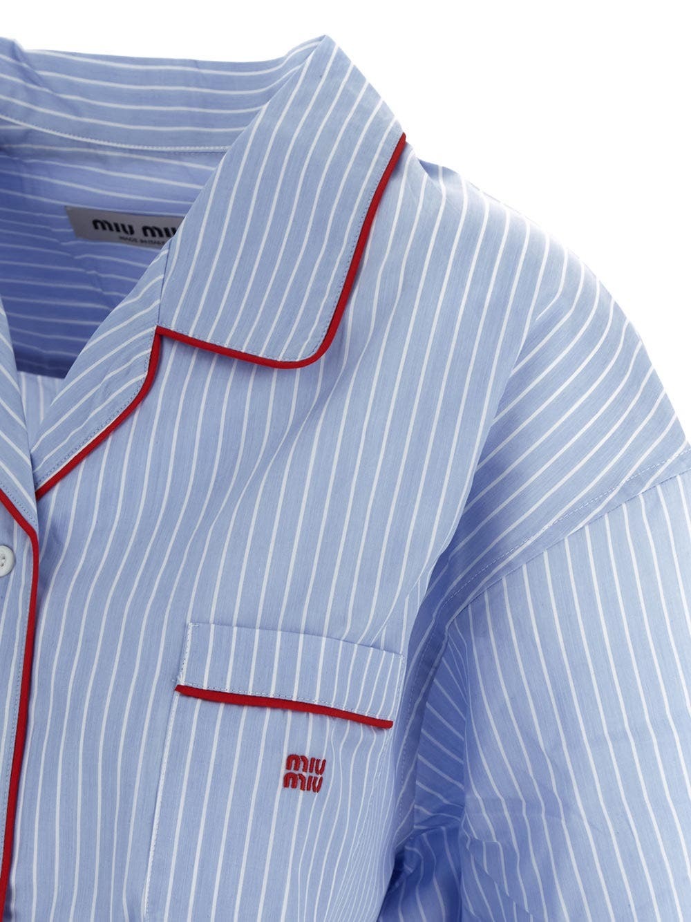 Miu Miu Stripes Shirt Miu Miu