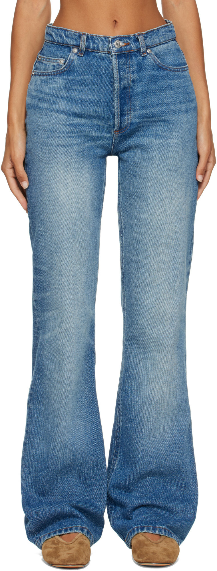 A.P.C. Blue Romy Jeans