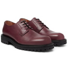 Mr P. - Jacques Leather Derby Shoes - Men - Burgundy