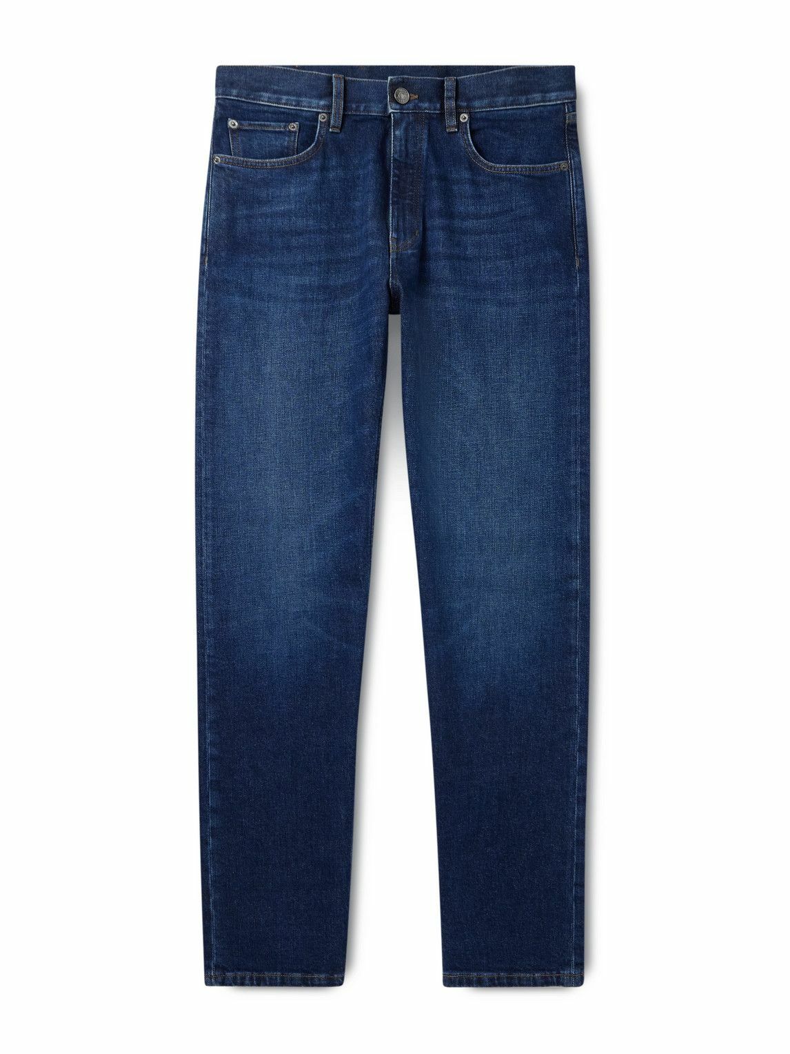 Zegna - Roccia Straight-Leg Stretch Jeans - Blue