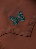 Needles - Embroidered Piqué Western Jacket - Brown