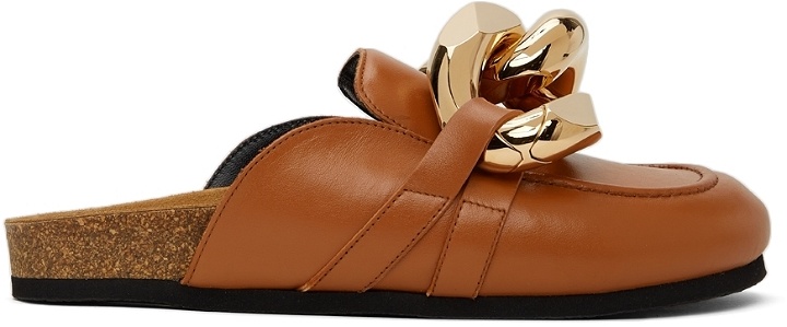 Photo: JW Anderson Tan Chain Loafers