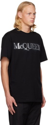 Alexander McQueen Black Printed T-Shirt