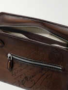 Berluti - Morning Debossed Full-Grain Venezia Leather Wash Bag