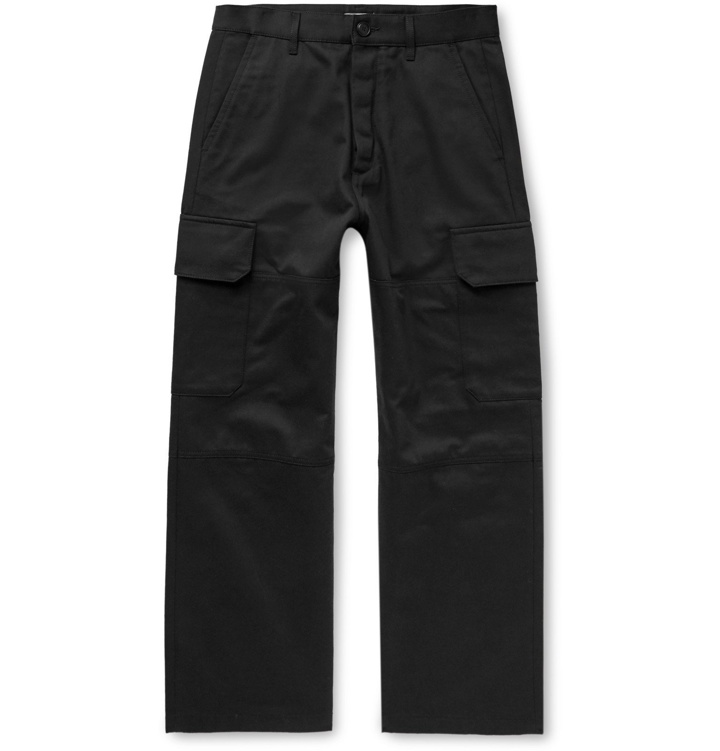 Photo: Loewe - Eye/LOEWE/Nature Cotton-Twill Cargo Trousers - Black