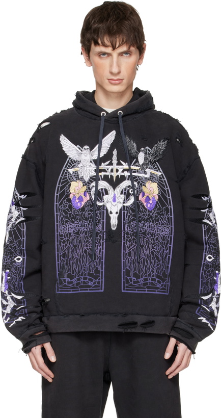 Photo: Who Decides War Black Eptiome Hoodie