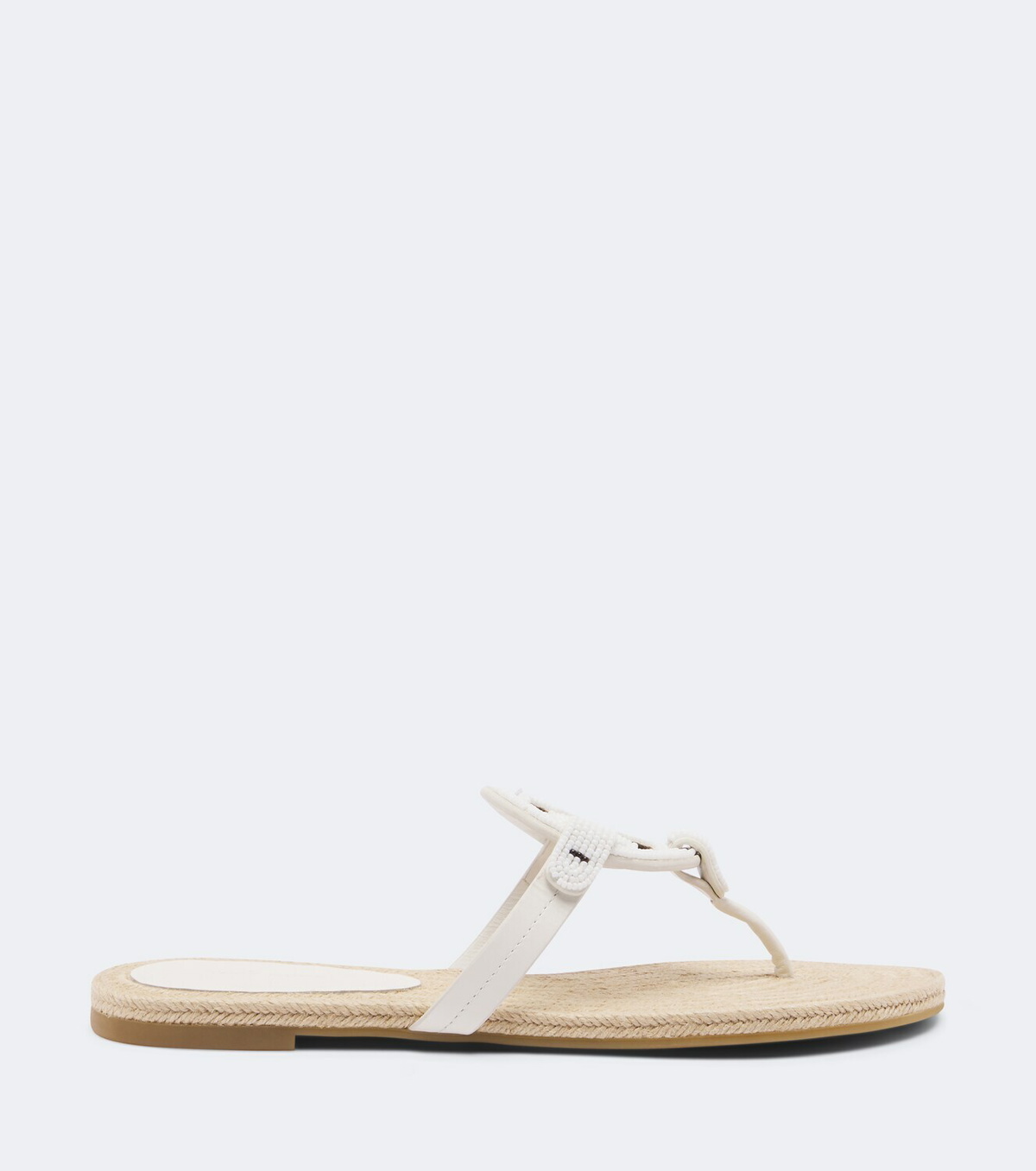 Tory Burch Miller beaded leather thong sandals
