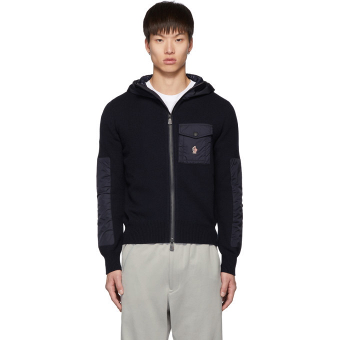 Photo: Moncler Grenoble Navy Wool Jacket