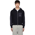 Moncler Grenoble Navy Wool Jacket