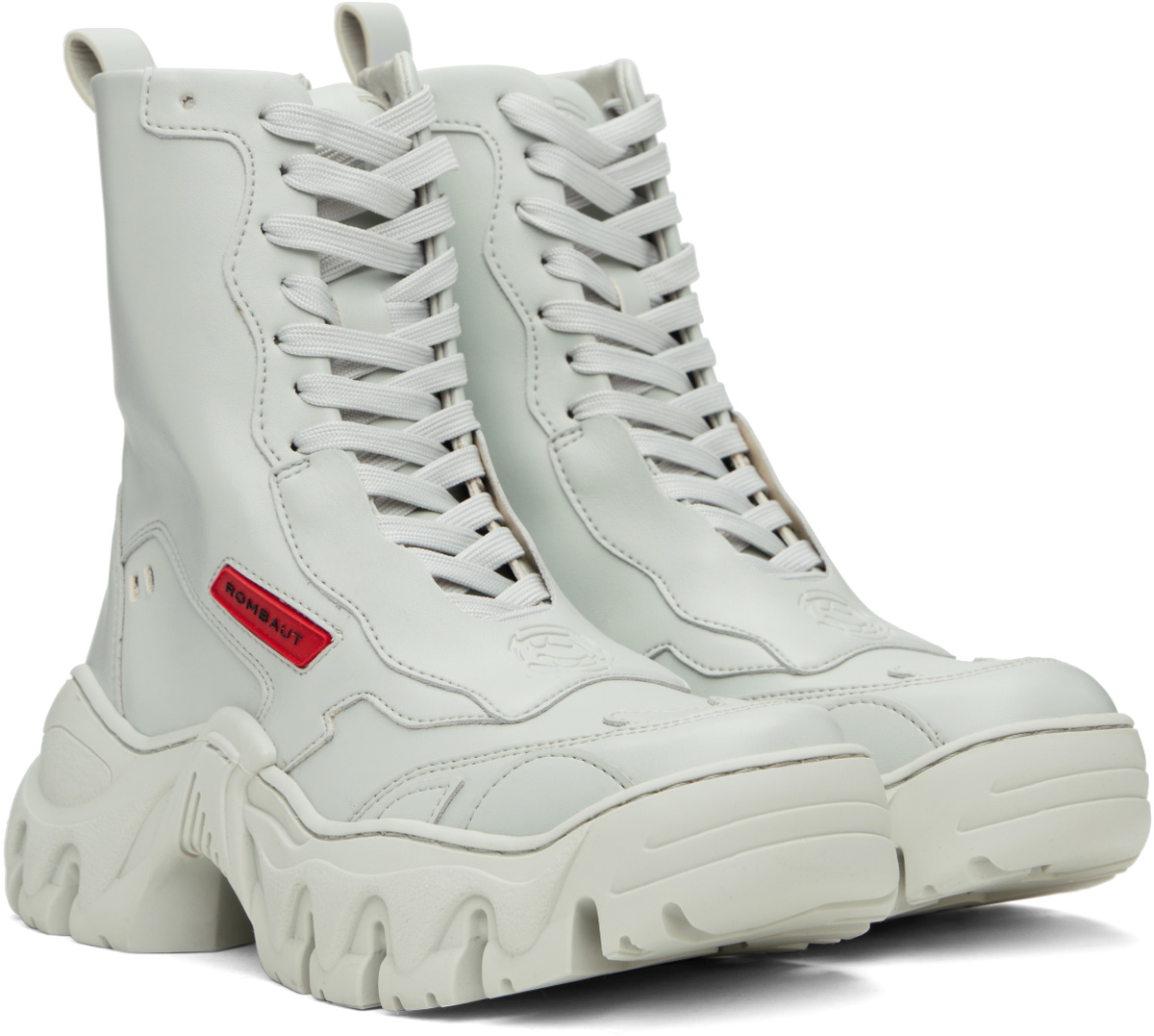 Rombaut SSENSE Exclusive Gray Boccaccio II Boots