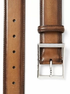 Berluti - 3.5cm Brown Classic Leather Belt - Brown
