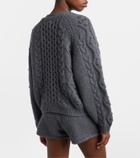 Lisa Yang Winroe cable-knit cashmere cardigan