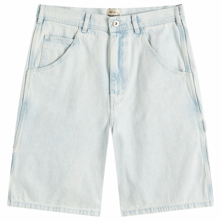 Photo: Stan Ray Men's Big Job Shorts in Lite Blue Denim